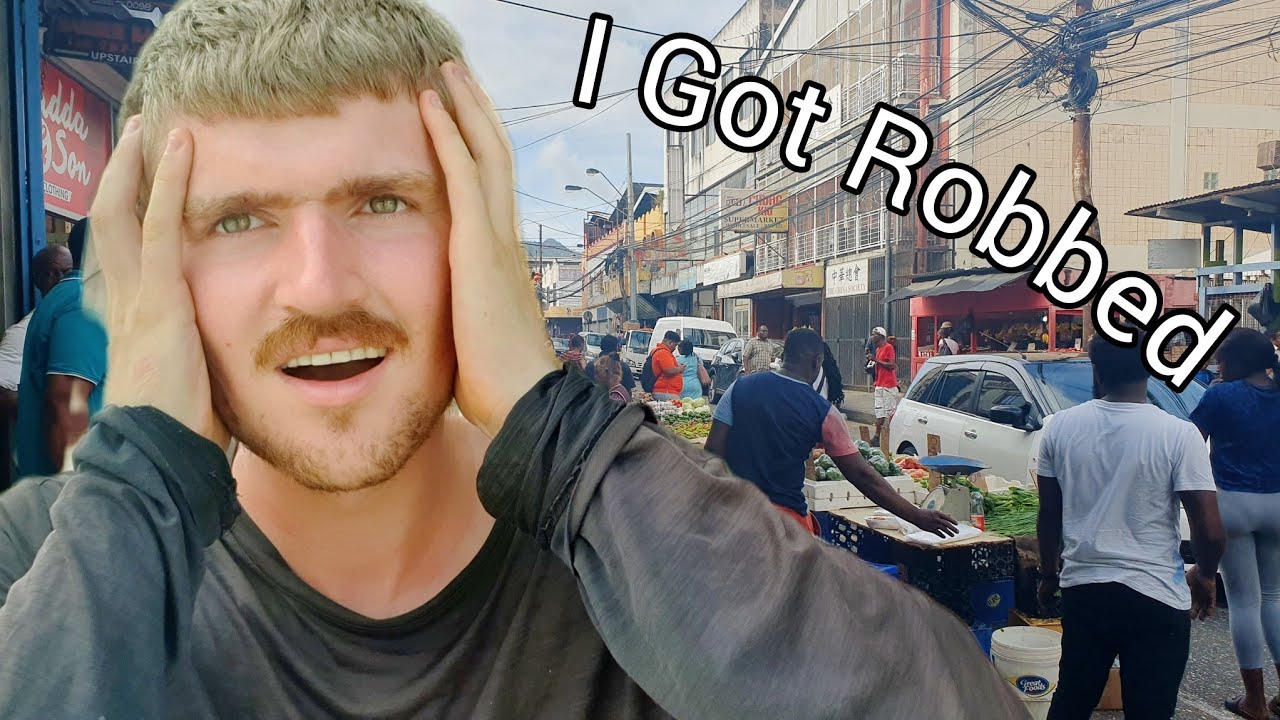 Exploring Port of Spain markets went wrong 🇹🇹