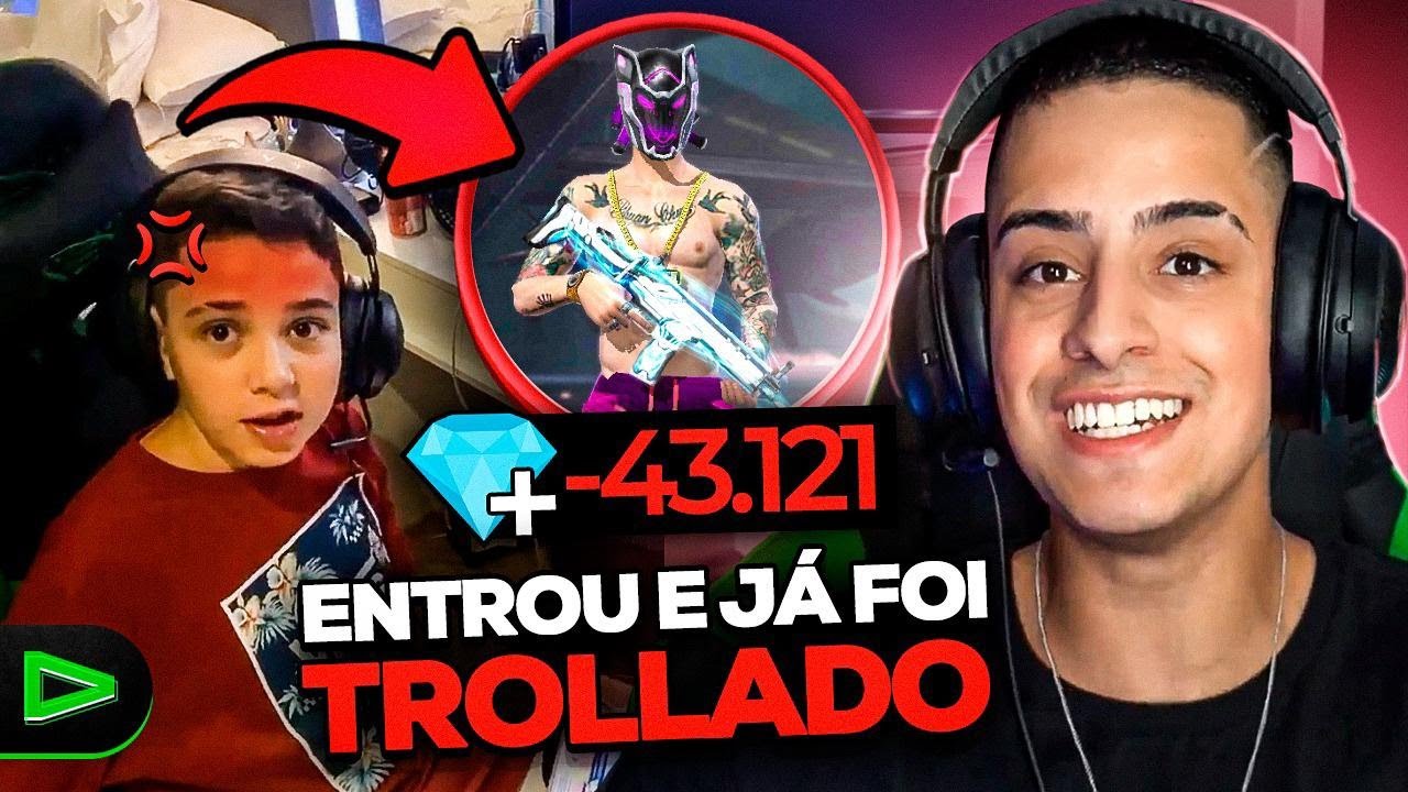 THURZIN NA LOUD! ELE JA CHEGOU SENDO TROLADO