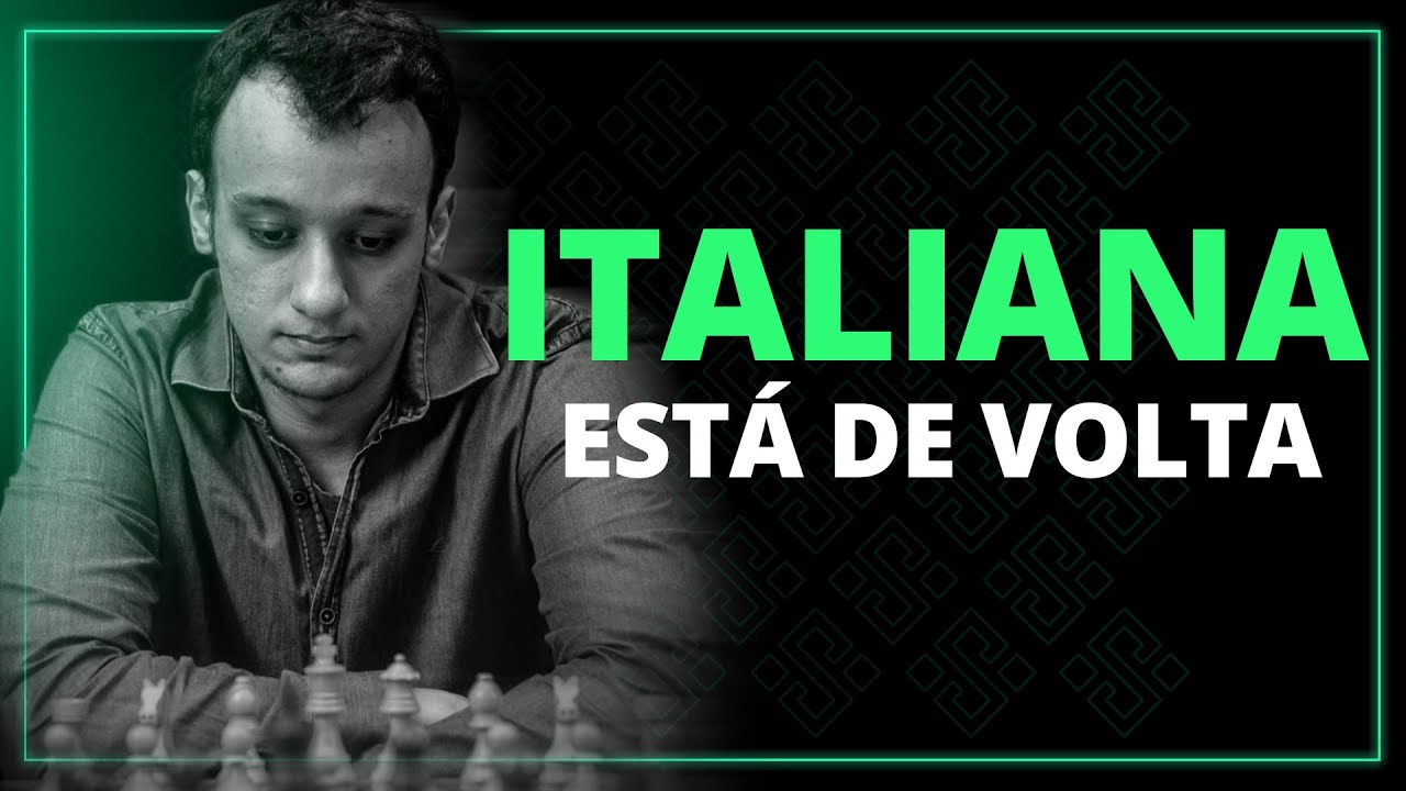 Sess&atilde;o de partidas de Blitz! Italiana est&aacute; de volta!