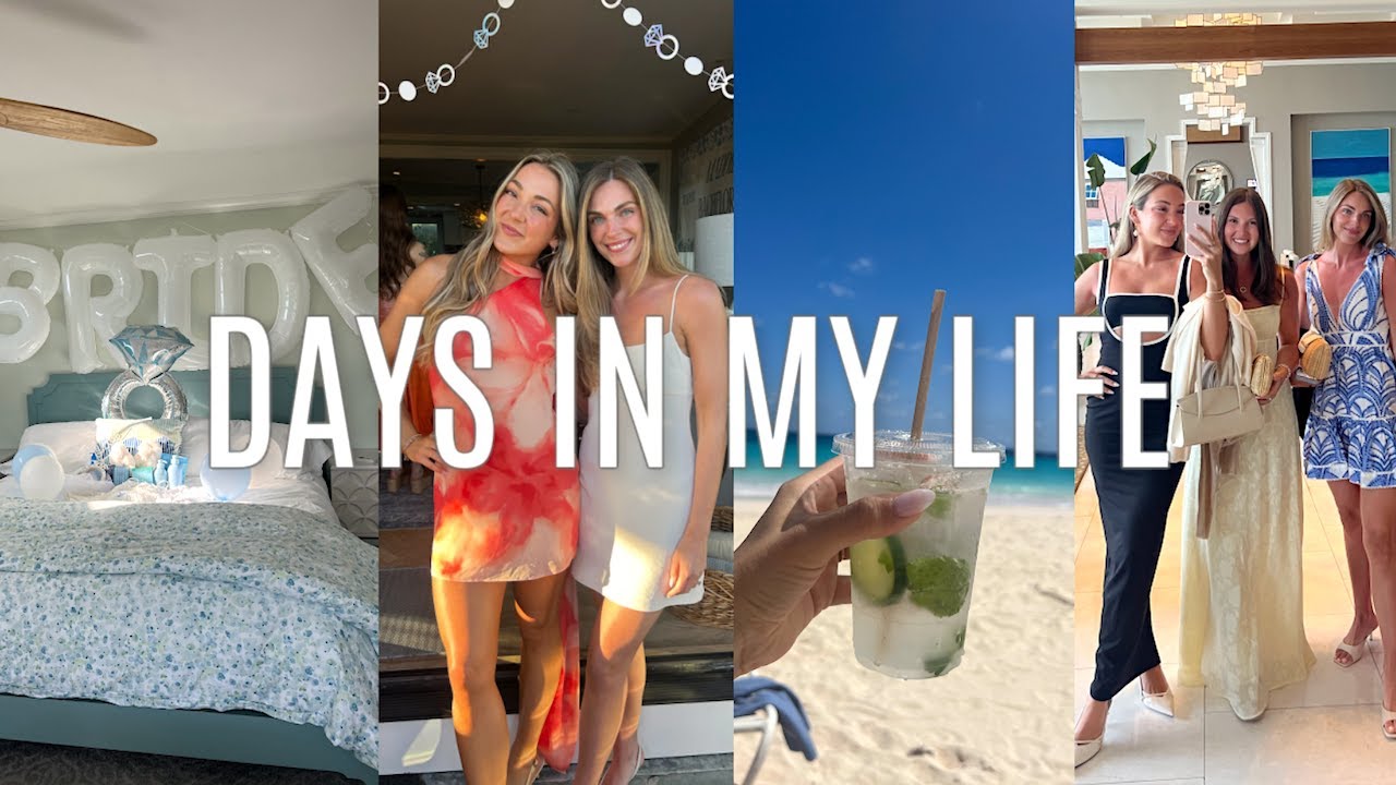 VLOG: Newport bachelorette trip, quick Bermuda vacation, etc !