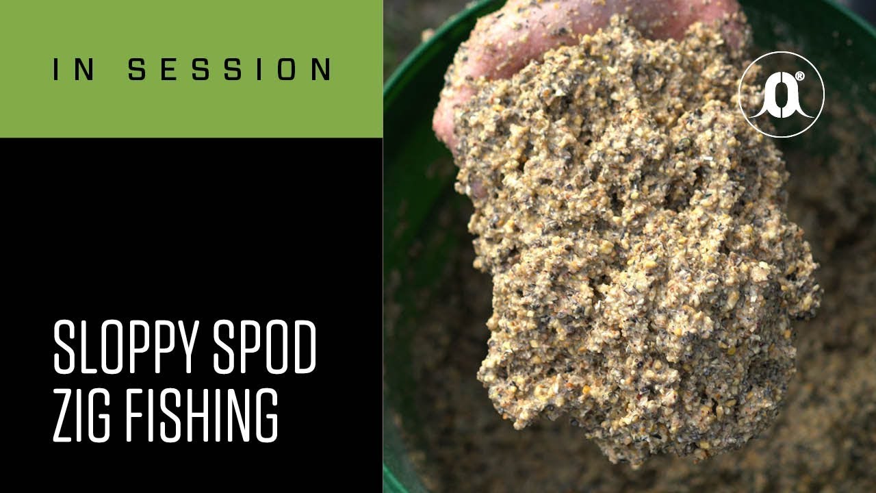 CARPologyTV - In Session at Shearwater - How to use a sloppy spod mix and fish Zigs over the top