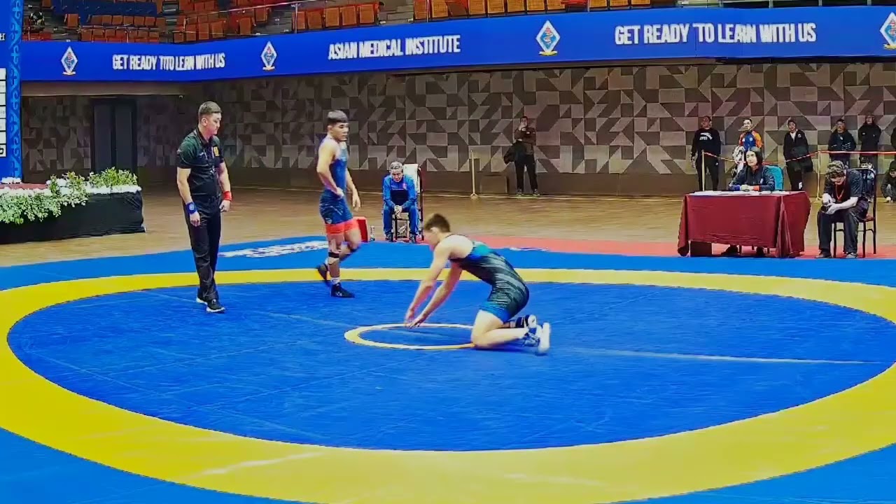 ГРЕКО-РИМКАЯ БОРЬБА. ЧЕМПИОНАТ КЫРГЫЗСТАНА-2026. 67 кг 1\8 Раззак Бейшекеев-Акназар Дюйшобеков