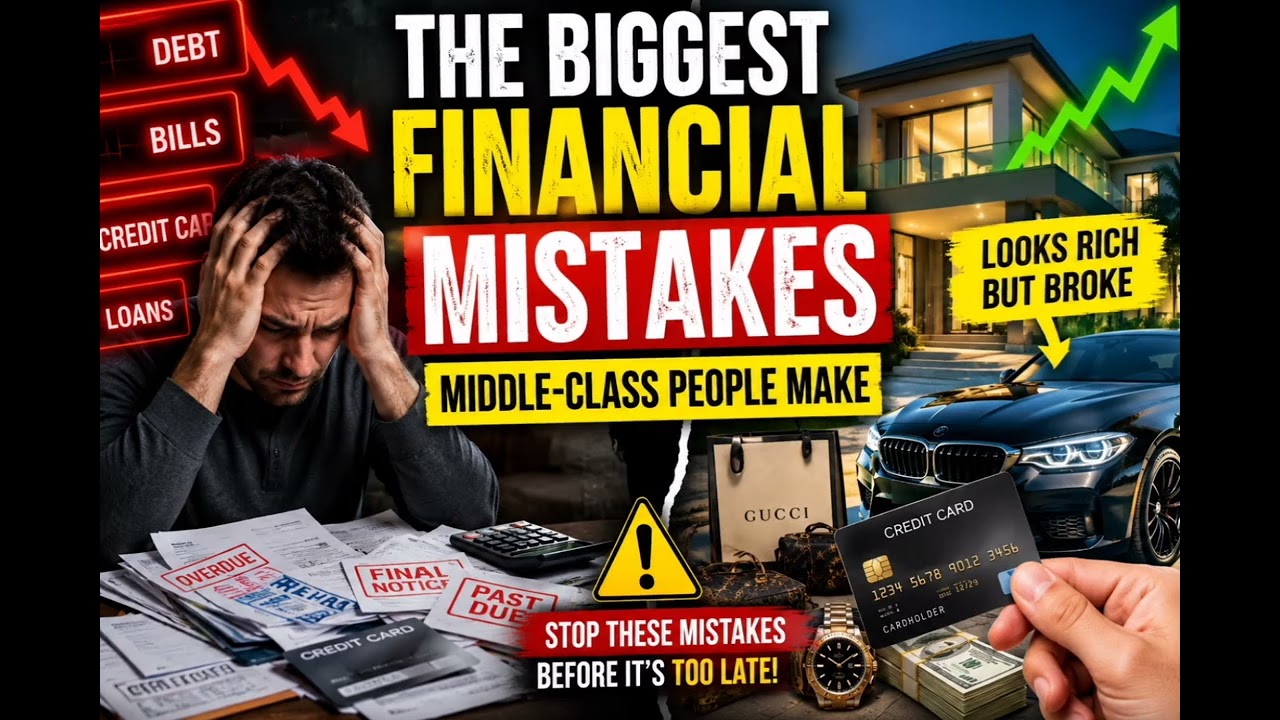 The Biggest Financial Mistakes Middle-Class People Make (That Keep You Broke)