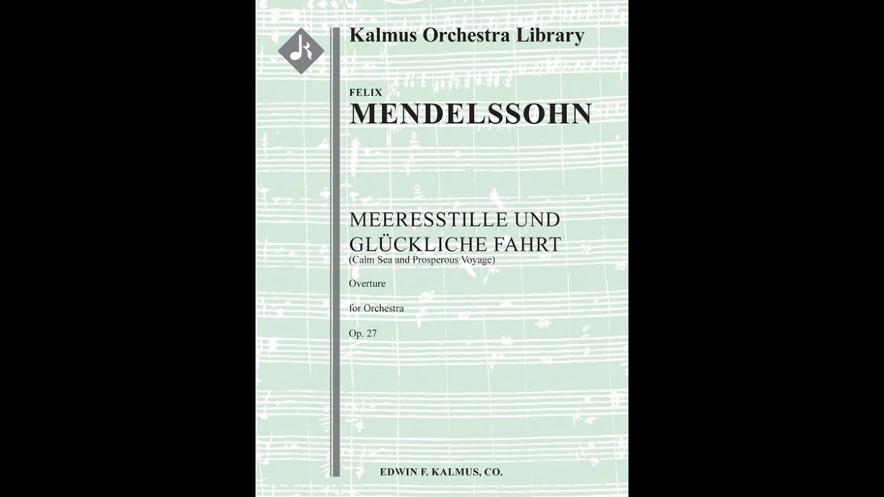 Mendelssohn: Calm Sea and Prosperous Voyage op.27, Ouverture - Carl Schuricht, Wiener Philharmoniker