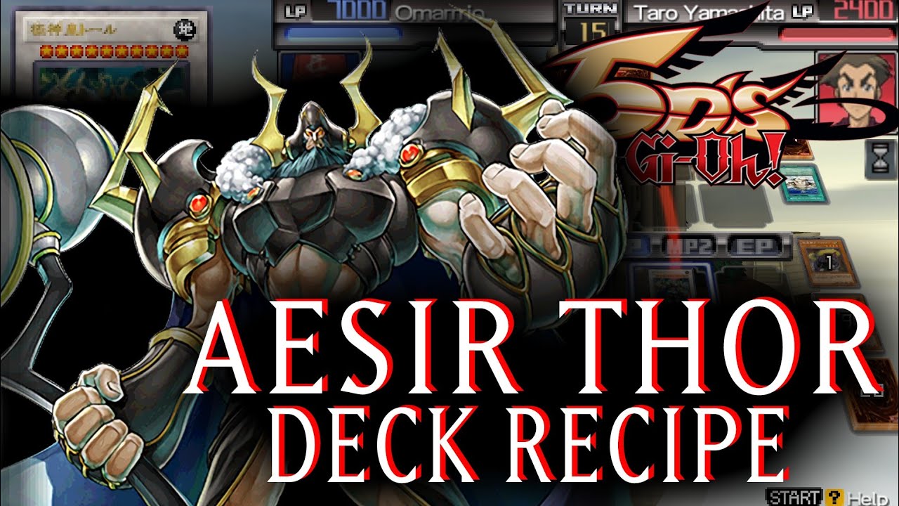 Thor, Lord Of The Aesir Deck | Dragan Deck | Nordic Deck - Yu-Gi-Oh 5D's Tag Force 6 #2