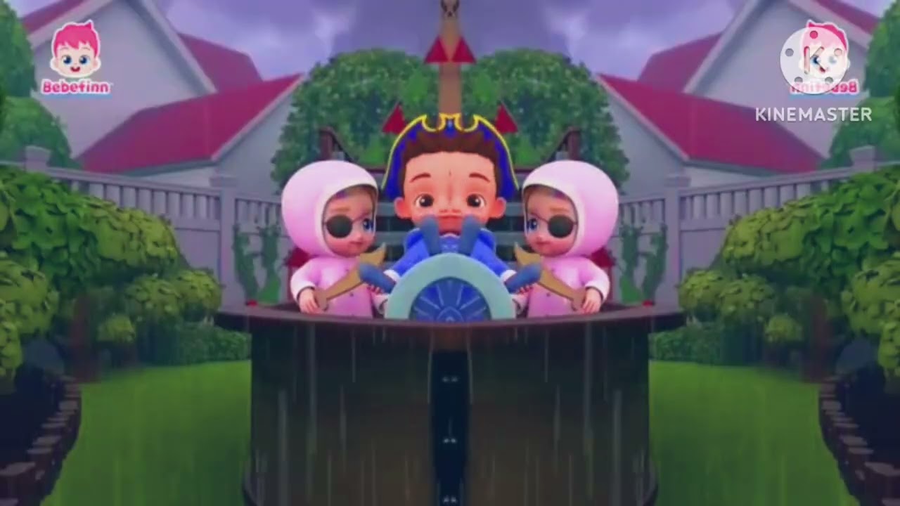 Rain, rain, it's okey. Let's play like it's a sunny day. || Bebefin effects 