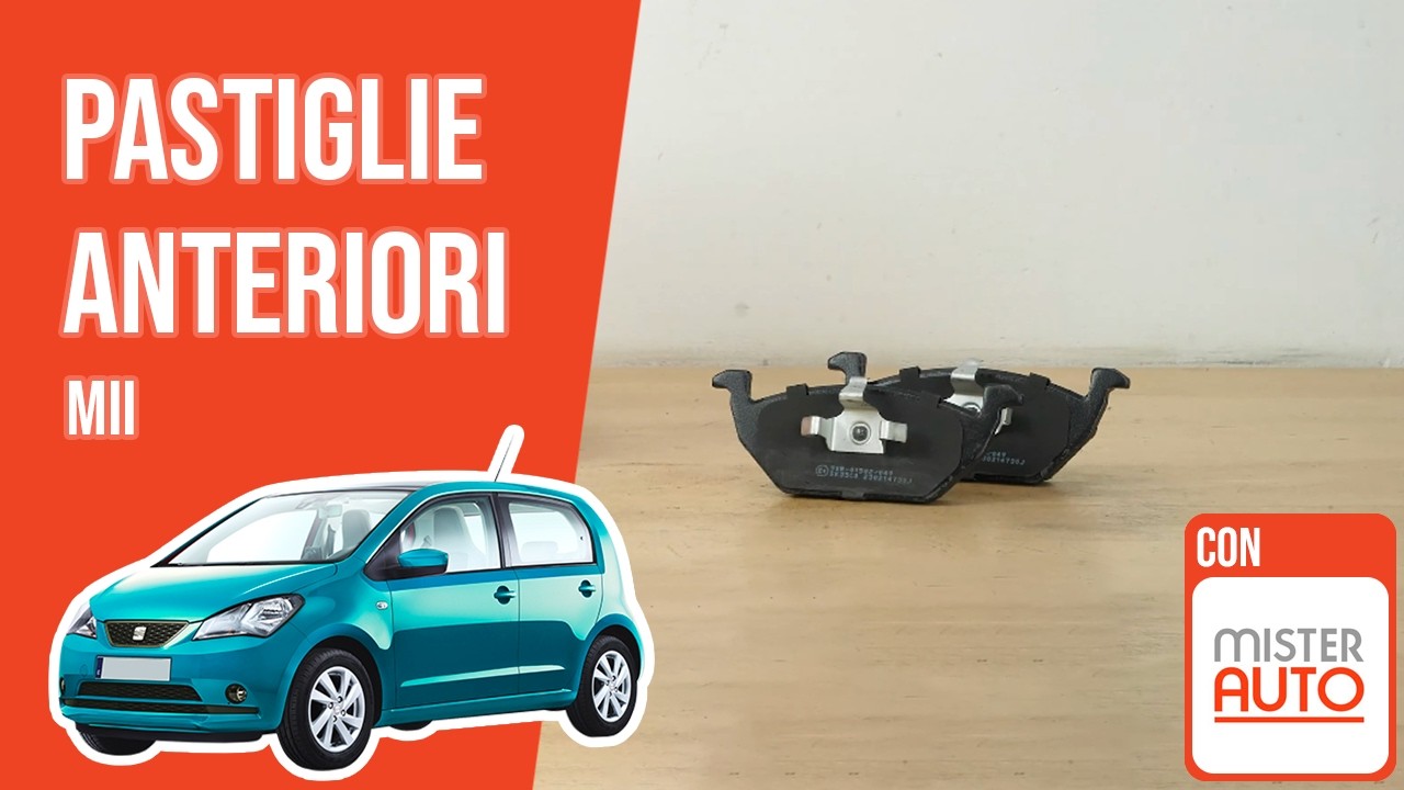 Cambio pastiglie anteriori Seat Mii 🚗