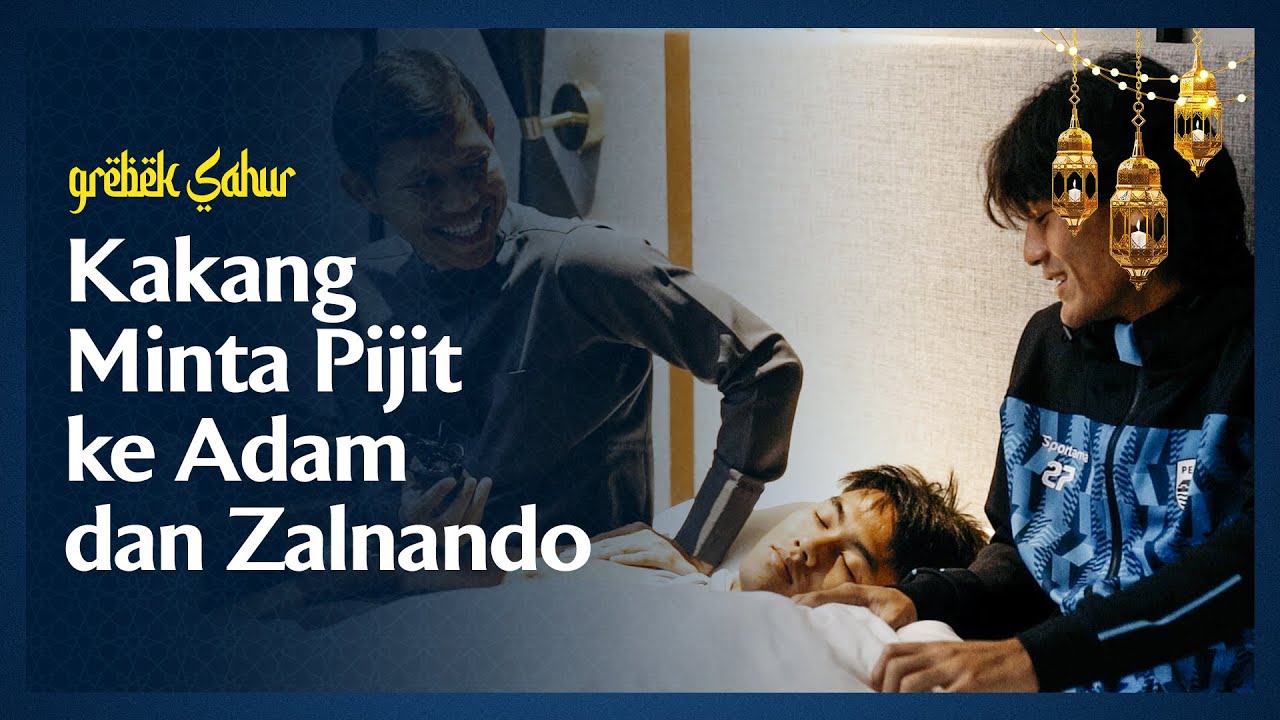 Zalnando dan Adam Cosplay Jadi Orang Tua Kakang | Grebek Sahur PERSIB