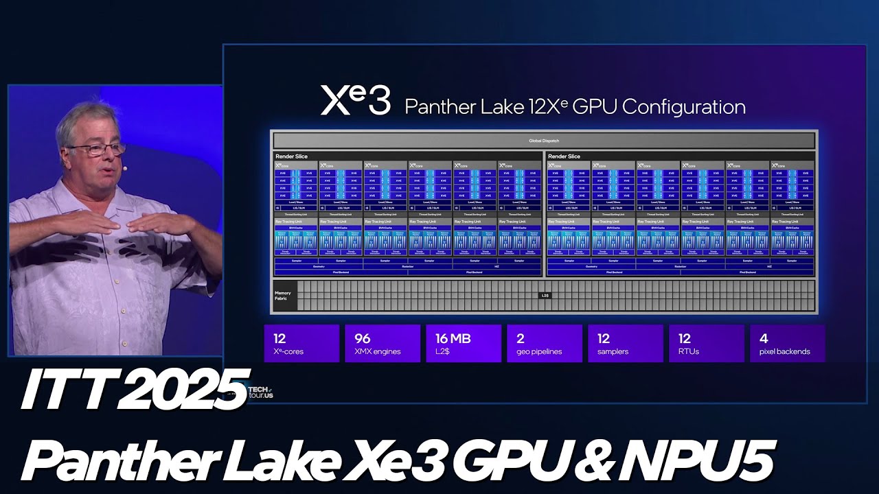 Intel Technology Tour 2025: Panther Lake Xe3 and NPU5 Accelerators | Talking Tech | Intel Technology