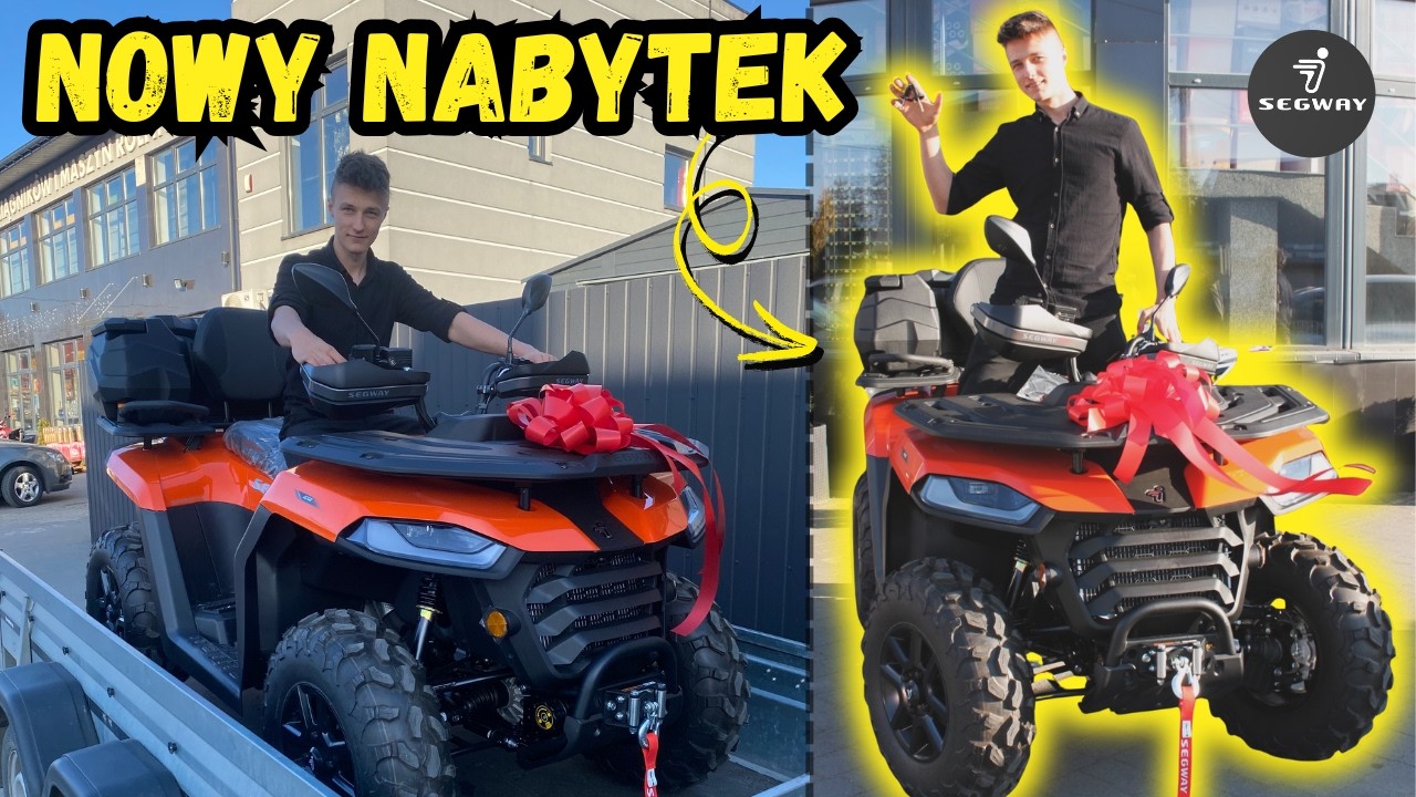 KUPIŁEM NOWĄ BESTIĘ! 😱 Segway AT5L - Pierwsze wrażenia! 🔥😍 Pierwsze minuty z Segway
