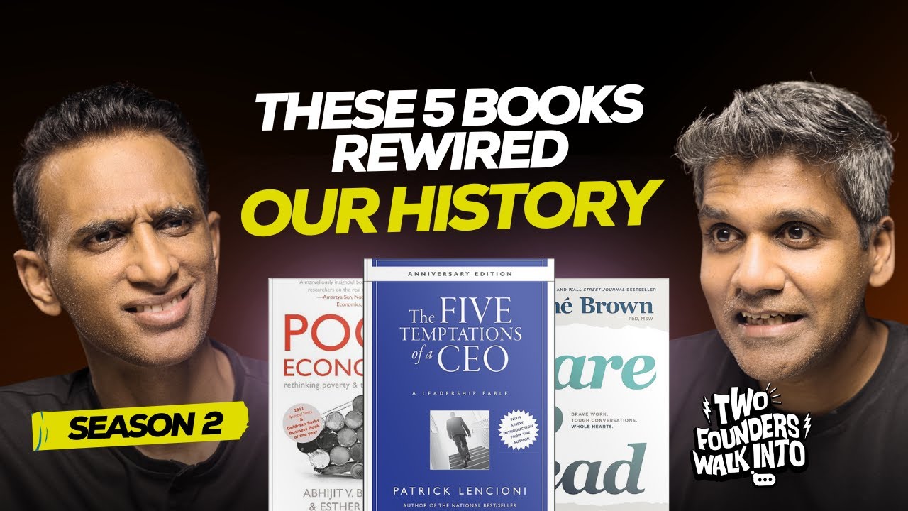 5 Books Every CEO and Leader Should Read | Leadership Lessons | Ajit & Satish | Podcast