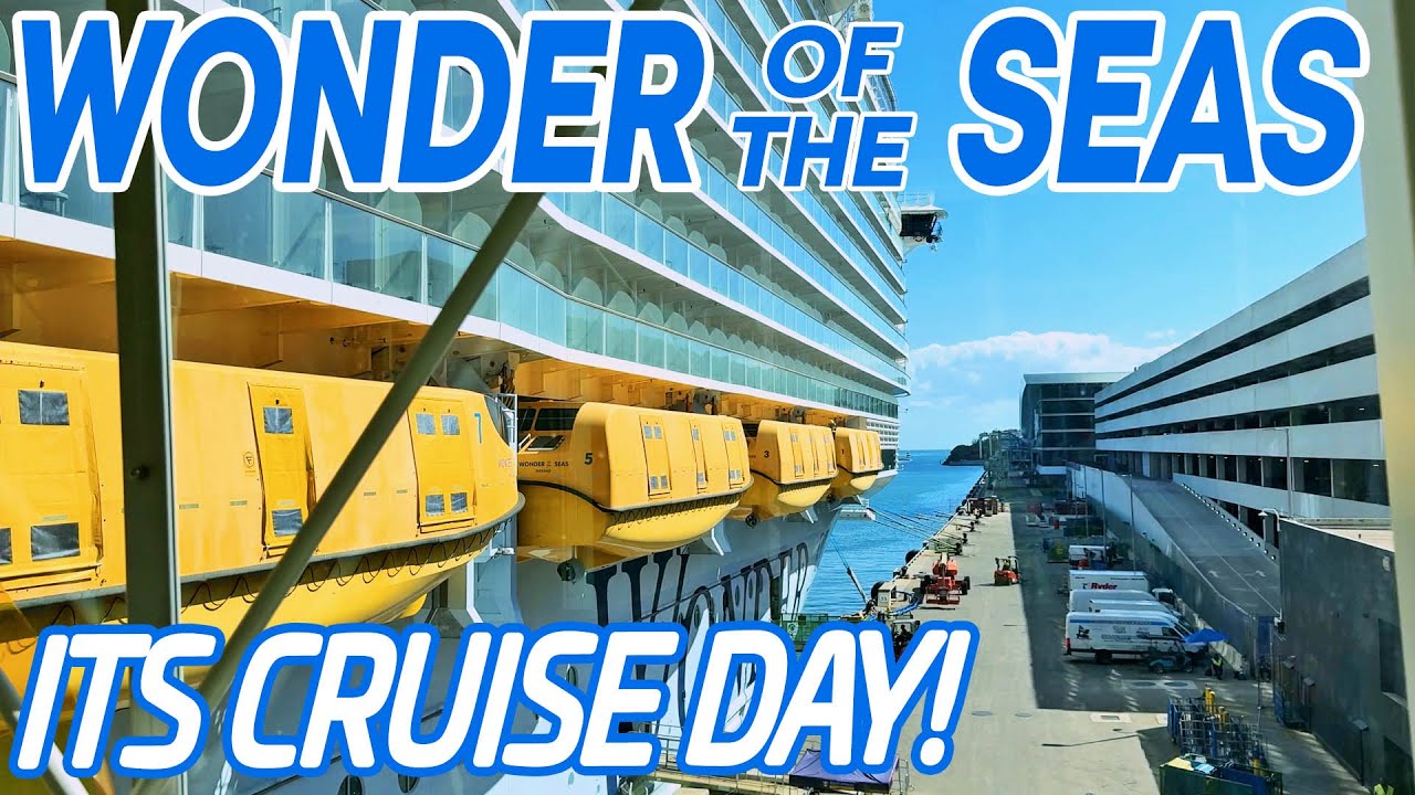 Its Cruise Day!! | Wonder of the Seas Vlog | Ep  1