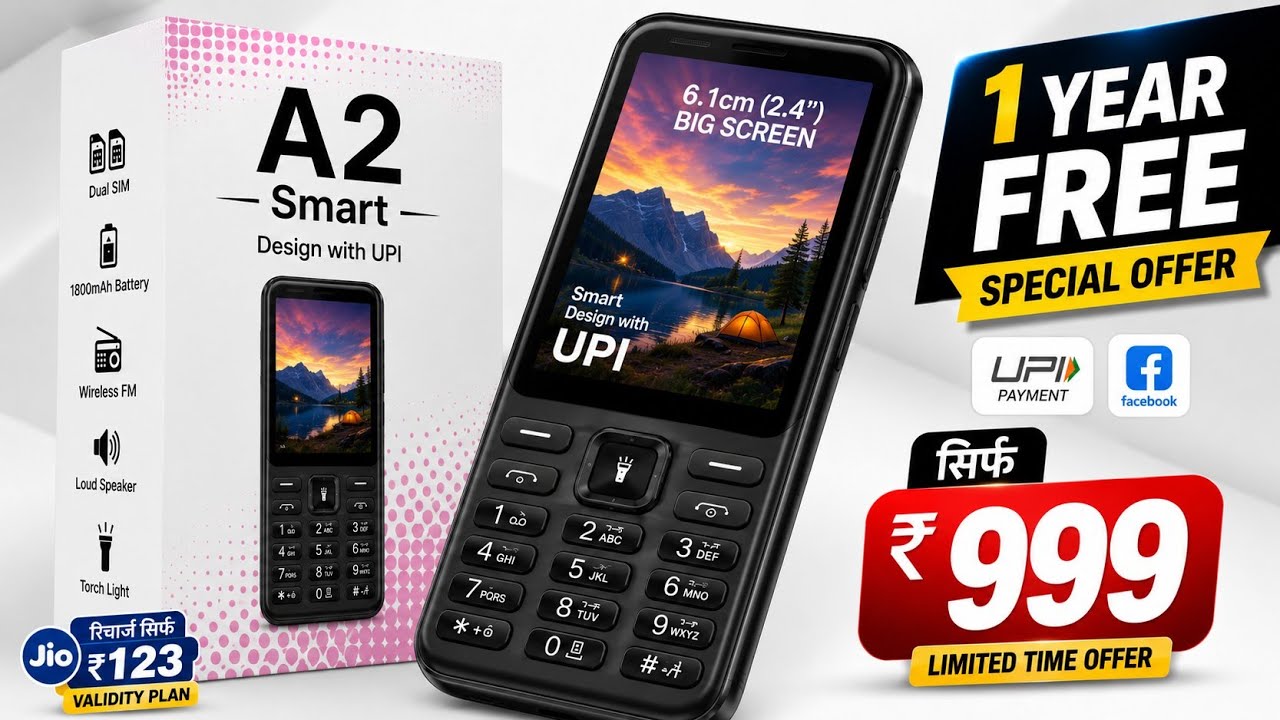 Best 4G Phone 2026⚡LAVA A2 Smart unboxsing⚡Jio Phone f320b unboxsing⚡ new 4G keypad phone 2026 