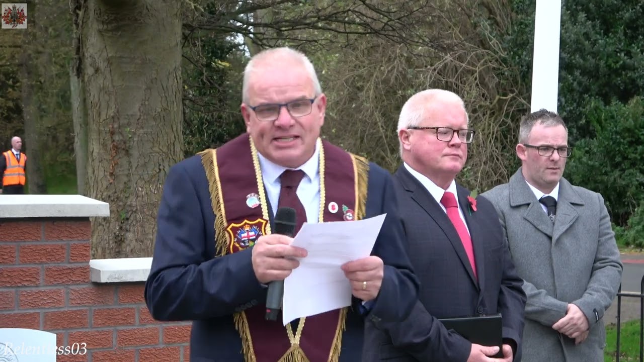 Randalstown Remembers (Full Clip 4K) ~ Neillsbrook - Randalstown 13/11/22 (4K)
