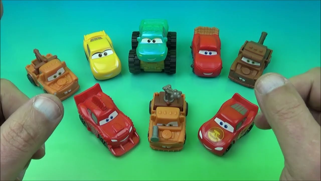Видеообзор набора из 8 коллекционных предметов «Хэппи Мил» от Disney PIXAR 2022 года