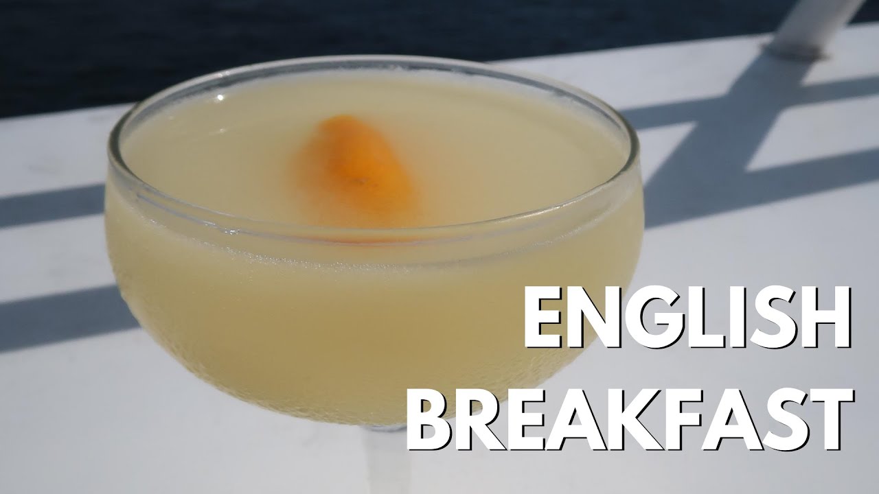 SUMMER BRUNCH COCKTAIL | ENGLISH BREAKFAST | Waterways Cruises & Events