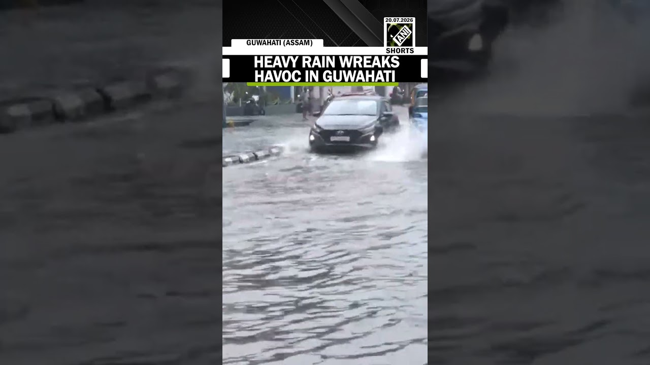 Guwahati: Several areas waterlogged after heavy Rain, commuters & residents face trouble
