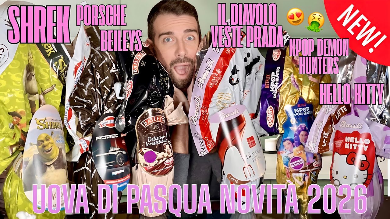 APRIAMO INSIEME LE UOVA DI PASQUA NOVITÀ DEL 2026 PIÙ BELLE! (Parte 1)