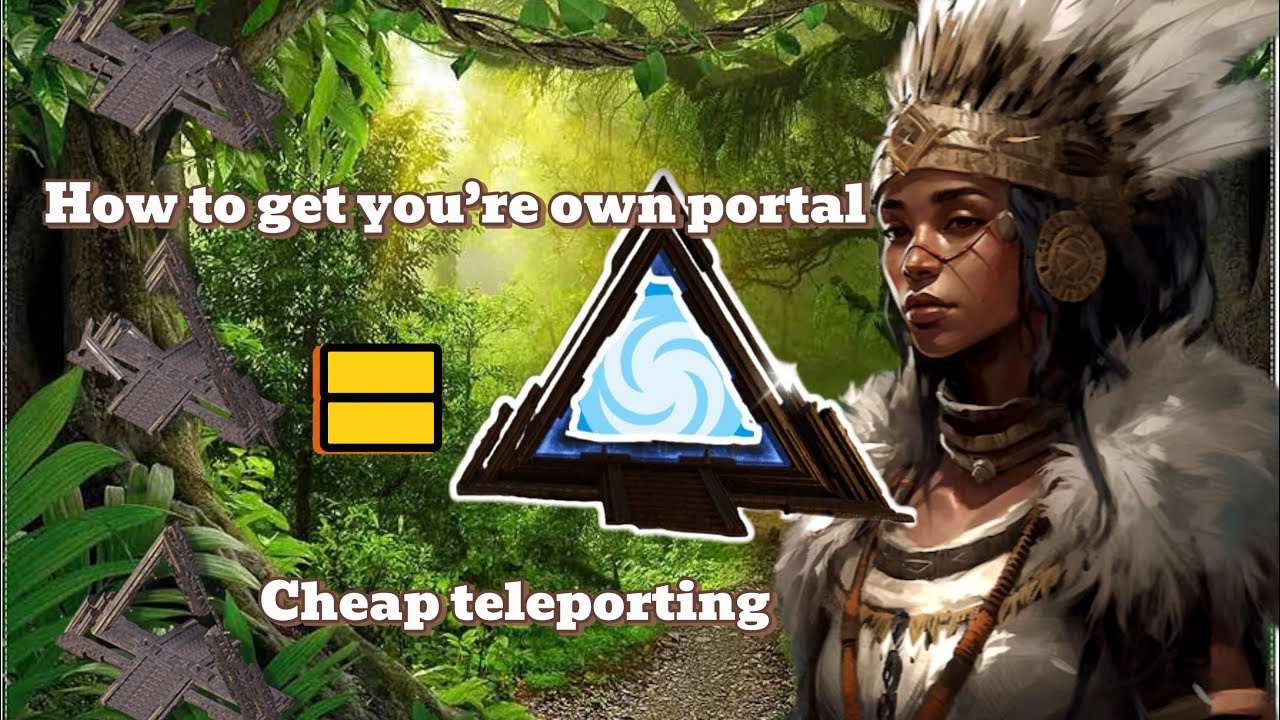 soulmask: get your own portal to teleport anywhere.