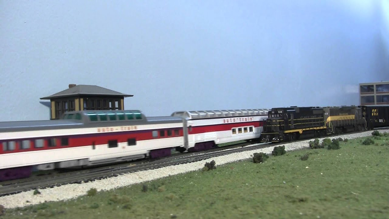 Auto-Train No. 3(1971-1981) in HO Scale