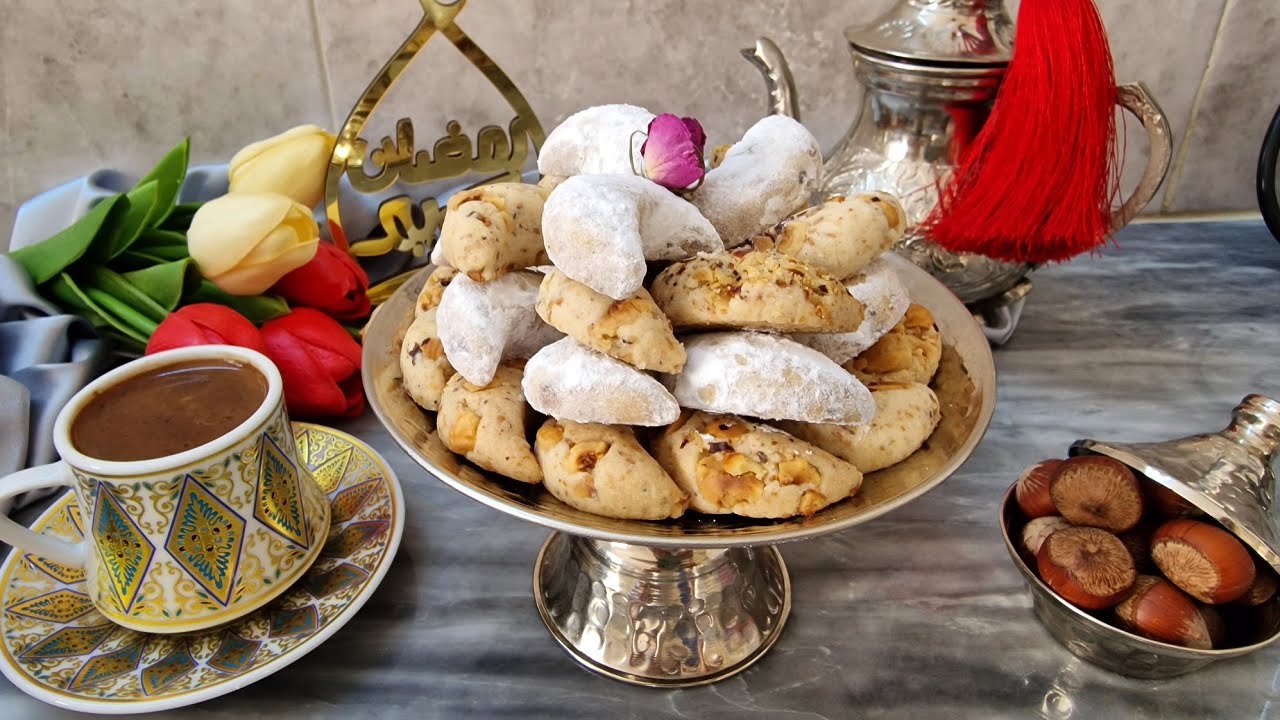 ناعم البوفريوة أو البندق🌰🌰 وصفة إقتصادية ب250غ دقيق تحصلت على 100 حبة و النتيجة رائعة لحلويات العيد🌙