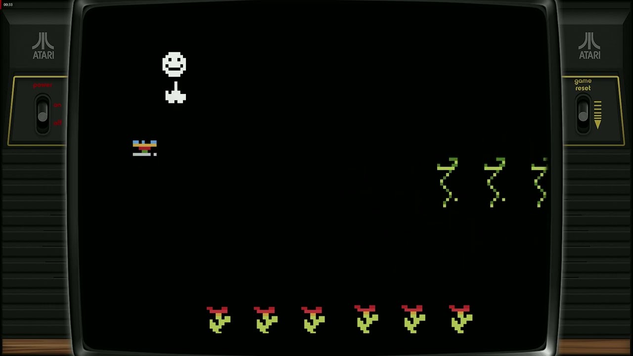 Fire Fly (Atari 2600) Gameplay | Mythicon Sci-Fi Shooter with Underground Action (1983)