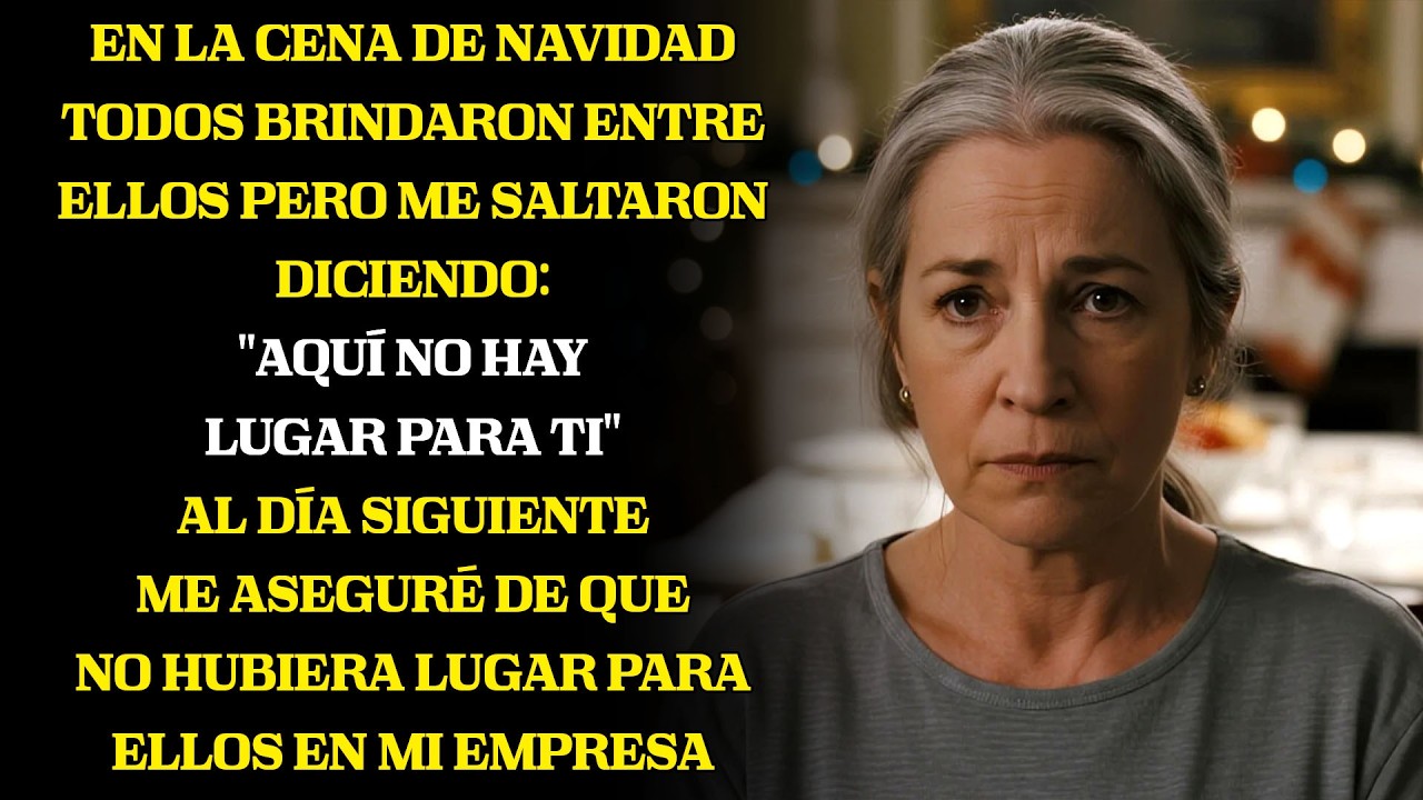 Mi familia me dejó sin lugar en Navidad; yo hice lo mismo en mi empresa