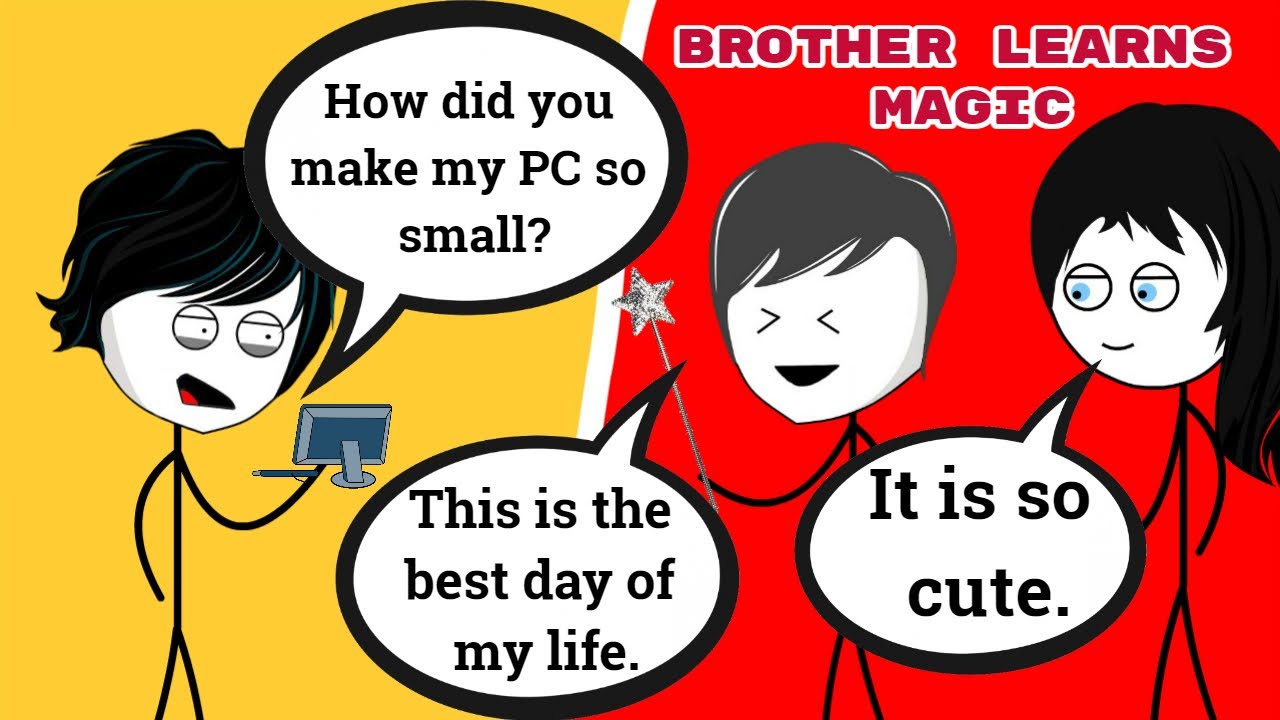 When a gamer brother Learns Magic