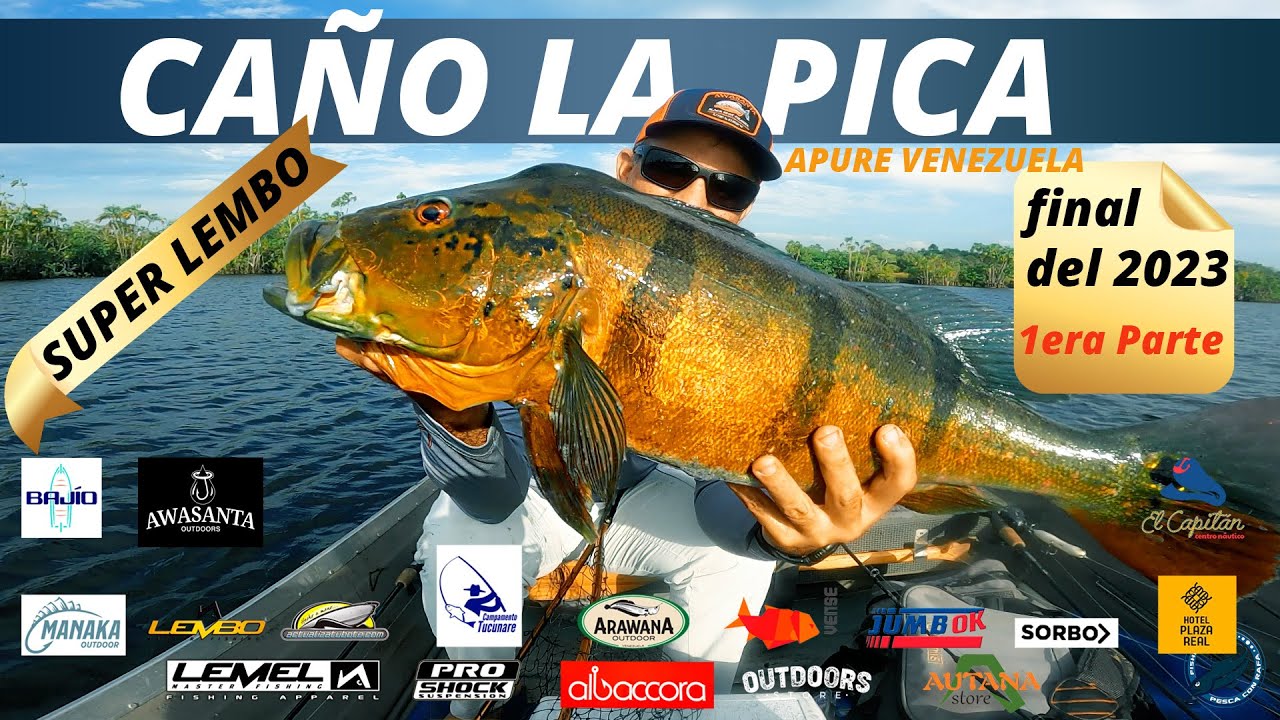 PESCA DE SÚPER PAVÓN ,CAÑO LA PICA 2023 1ERA PARTE