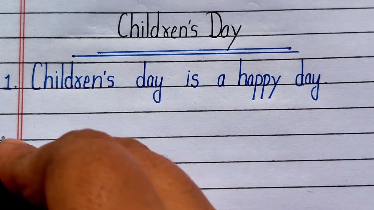 essay on children's day in english/10 lines essay on children's day in english/baal diwas parnibandh