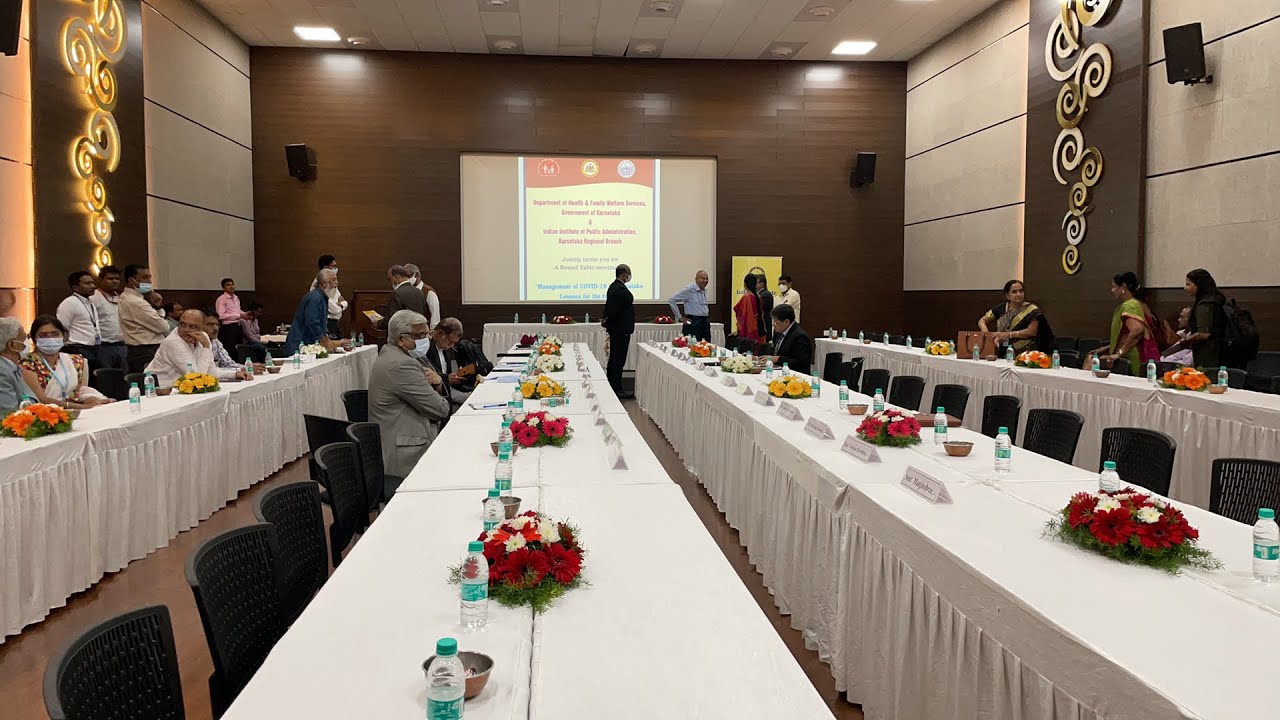 Indian Institute of Public Administration and Department of Health and Family Welfare of Karnataka.