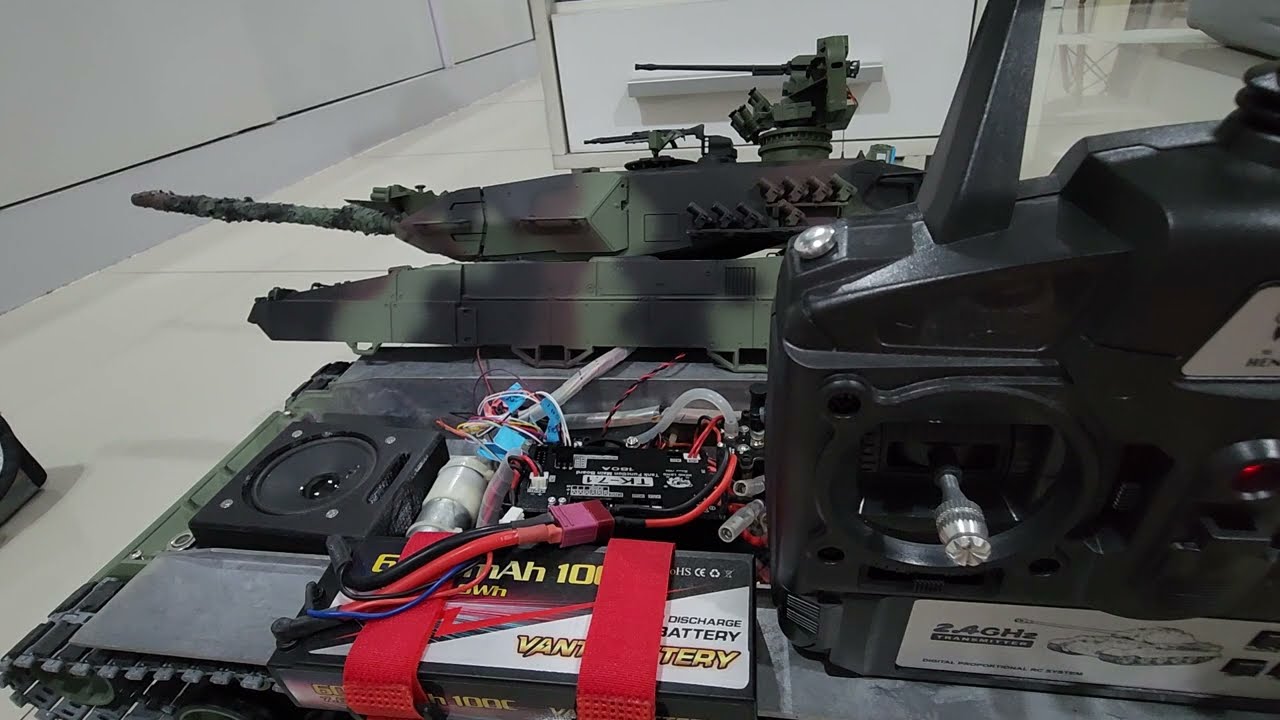 Heng Long 7.1 MFU demo of K1 button function