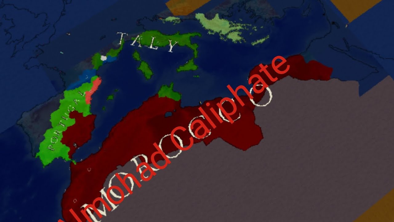 Forming the Almohad caliphate as Morocco in Universalis Remastered (a Long Video)