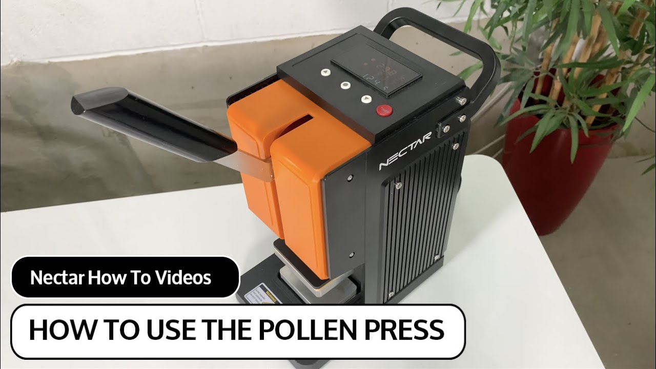 How to Set Up & Use The Nectar Pollen Rosin Press