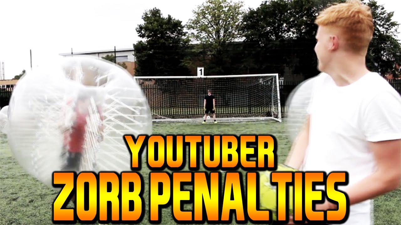 INSANE ZORB FORFEIT YOUTUBER PENALTY SHOOTOUT!!