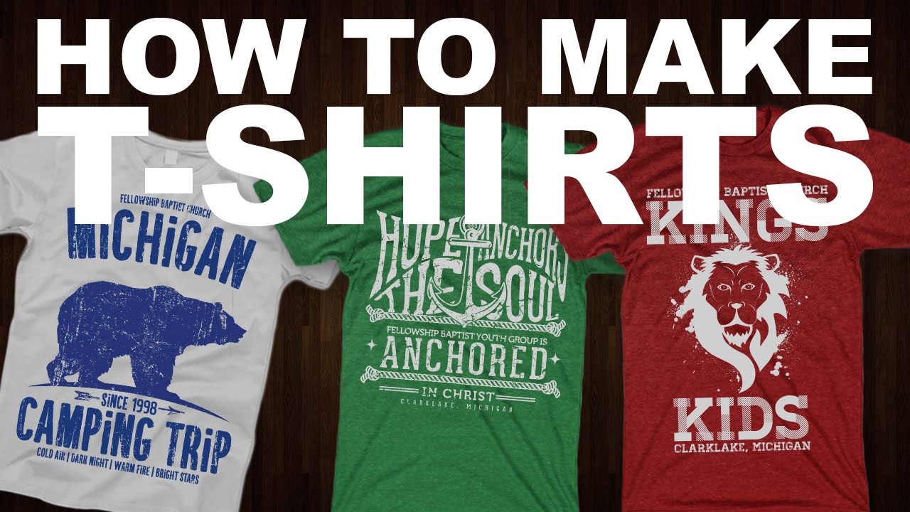 How to Make Your Own T Shirt - Tutorial