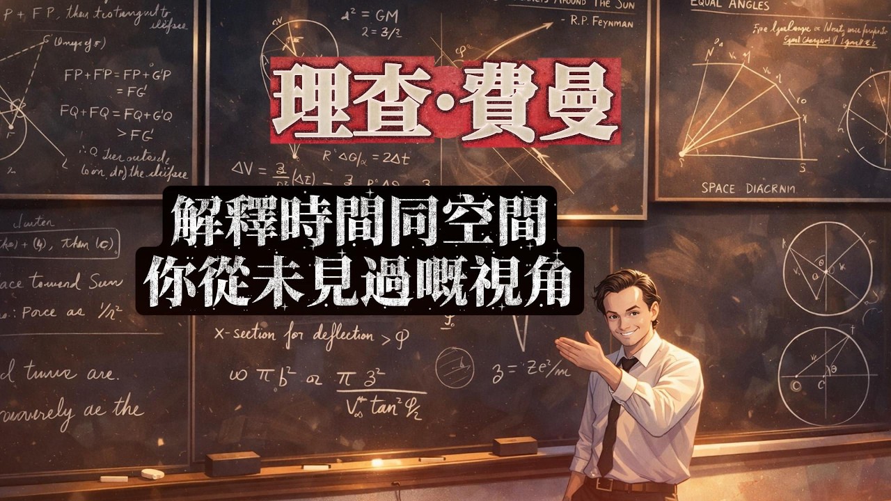 《理查·費曼 - 解釋時間同空：你從未見過嘅視角》| 廣東話（粵語）