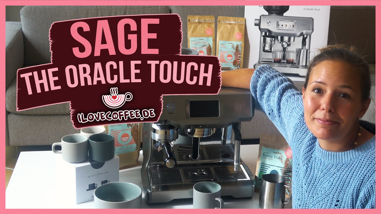 Sage   The Oracle Touch Siebträgermaschine
