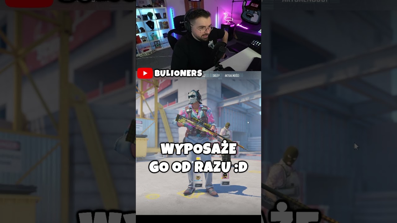 CIESZYŁ SIĘ ZE SKINA ZA 8ZŁ WIĘC DAŁEM MU KOSE
