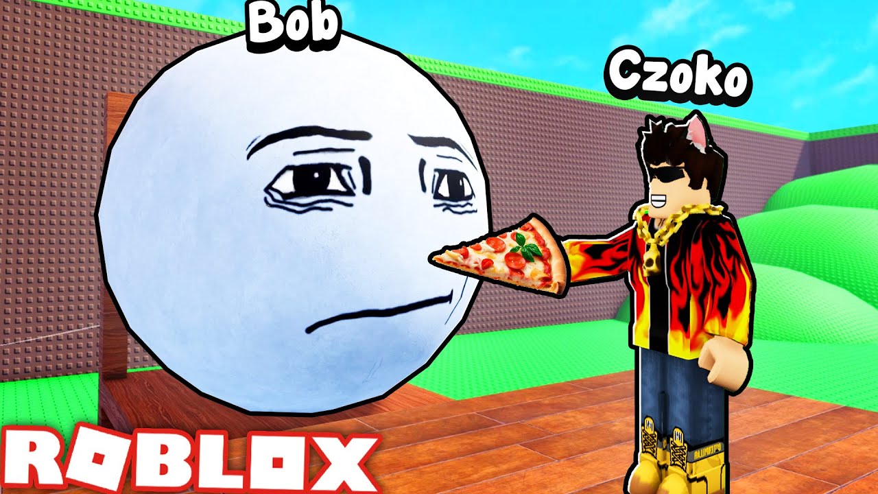 jeśli go nie nakarmisz, to stanie się COŚ STRASZNEGO! - Roblox Bob Needs Pizza