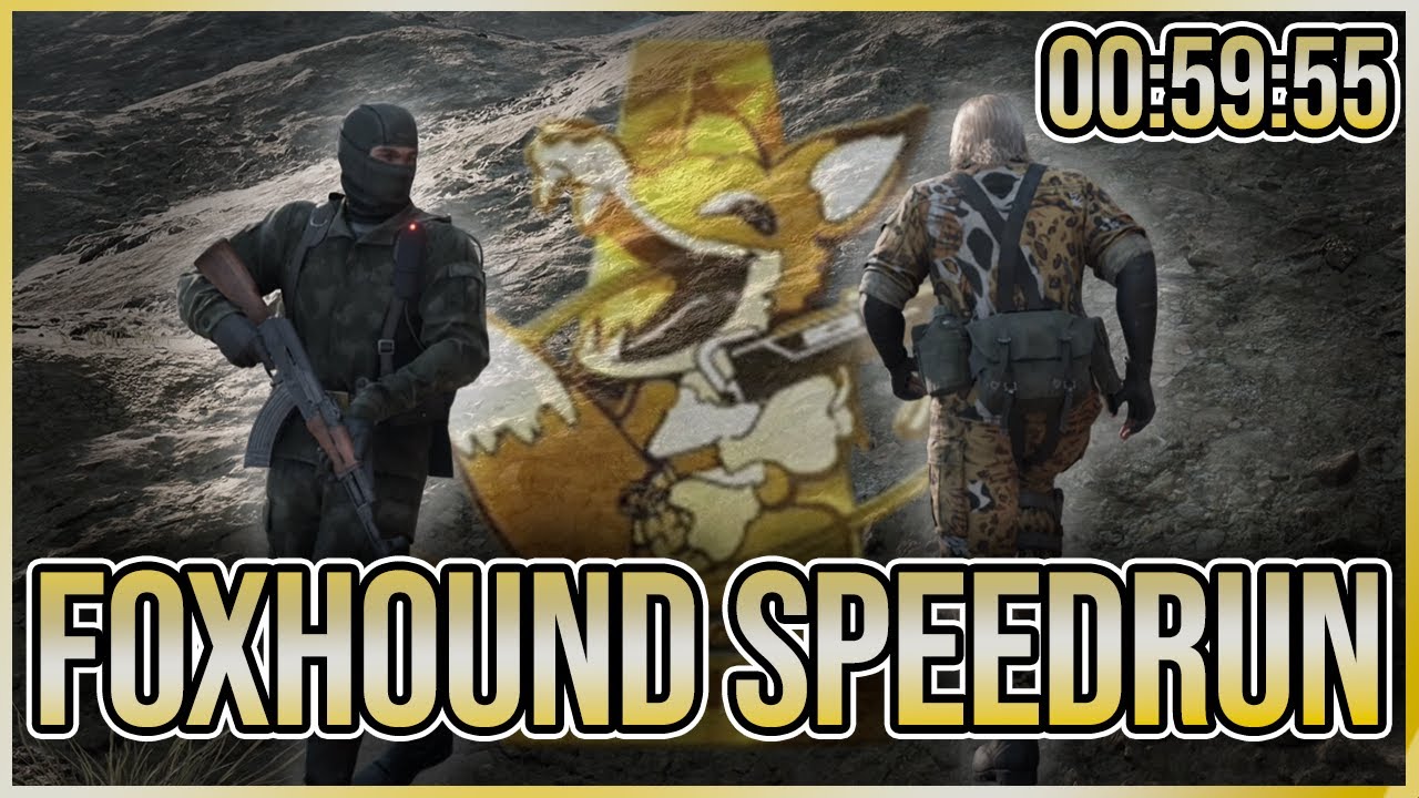 Metal Gear Solid Δ SPEEDRUN | Foxhound Rank on European Extreme