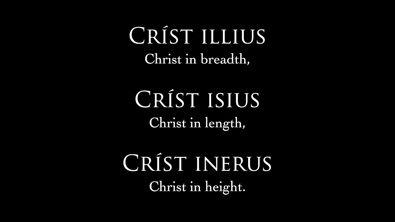 Fiachra - Lorica Sancti Patricii (St. Patrick's Breastplate) ☘️ | Old-Irish Lyrics and Translation