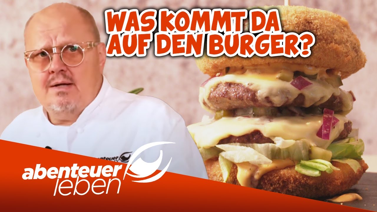Völlig umgehauen! Achim testet irre BURGER-IDEEN! | Abenteuer Leben