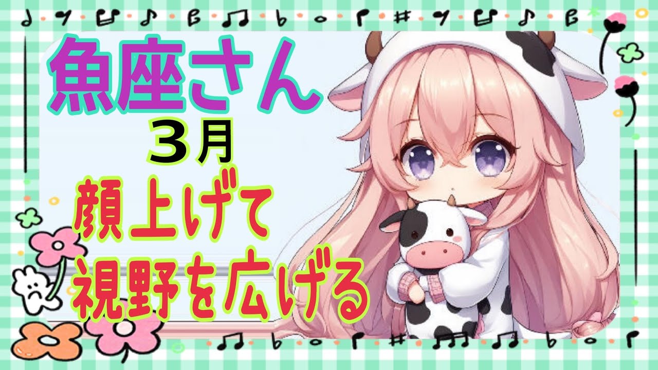 魚座さん/頑張らなくていい3月❣️決断より誠実さ