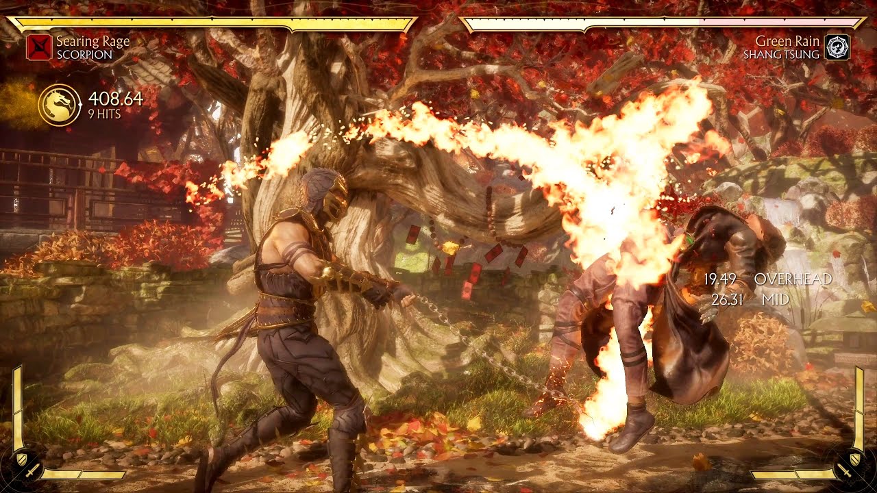 Searing Rage Good Kombos