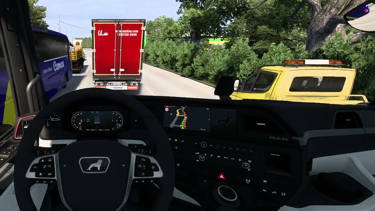 ETS2 Gameplay (1.57)+MOD´s /// Folge 7 ///  Teil 1/1 Wien (AT - Graz (AT)