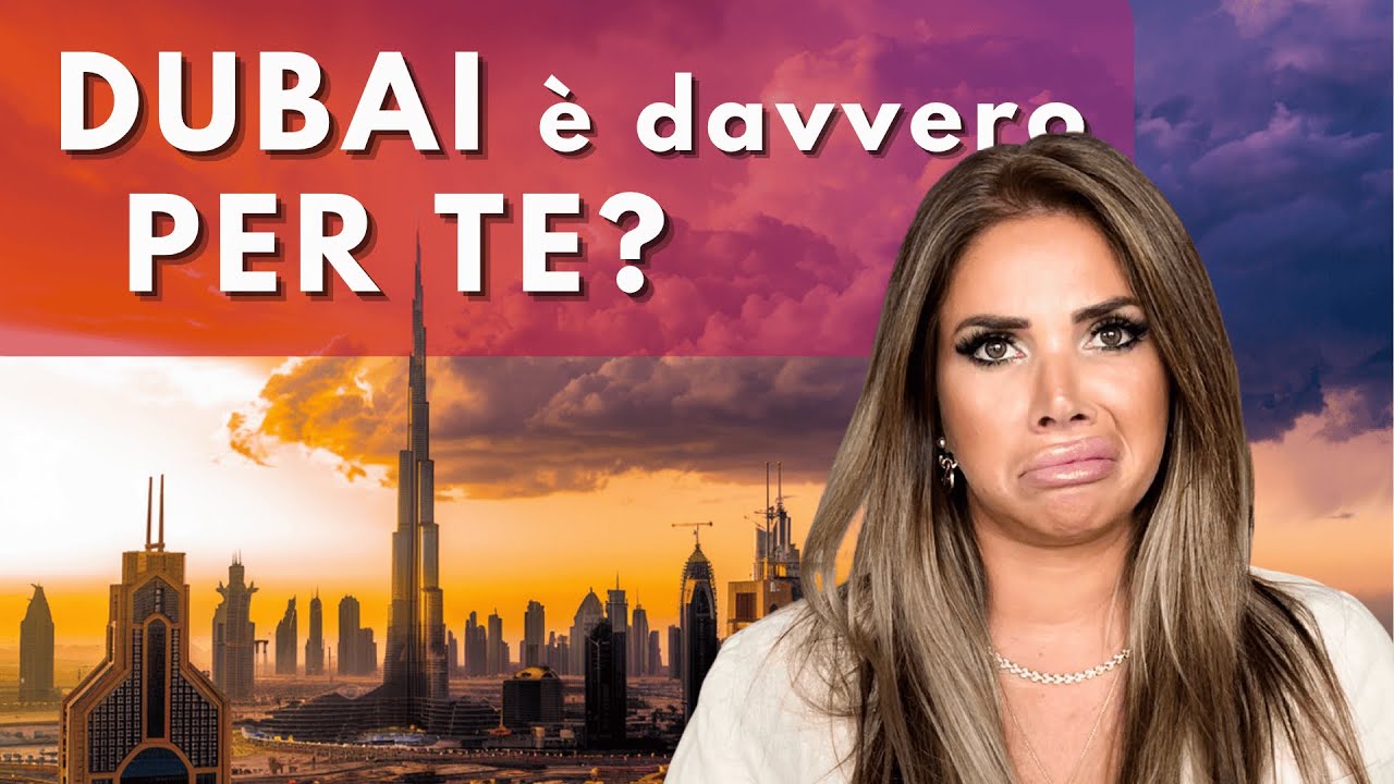 PRO e CONTRO di vivere a DUBAI nel 2025 🇦🇪🤔