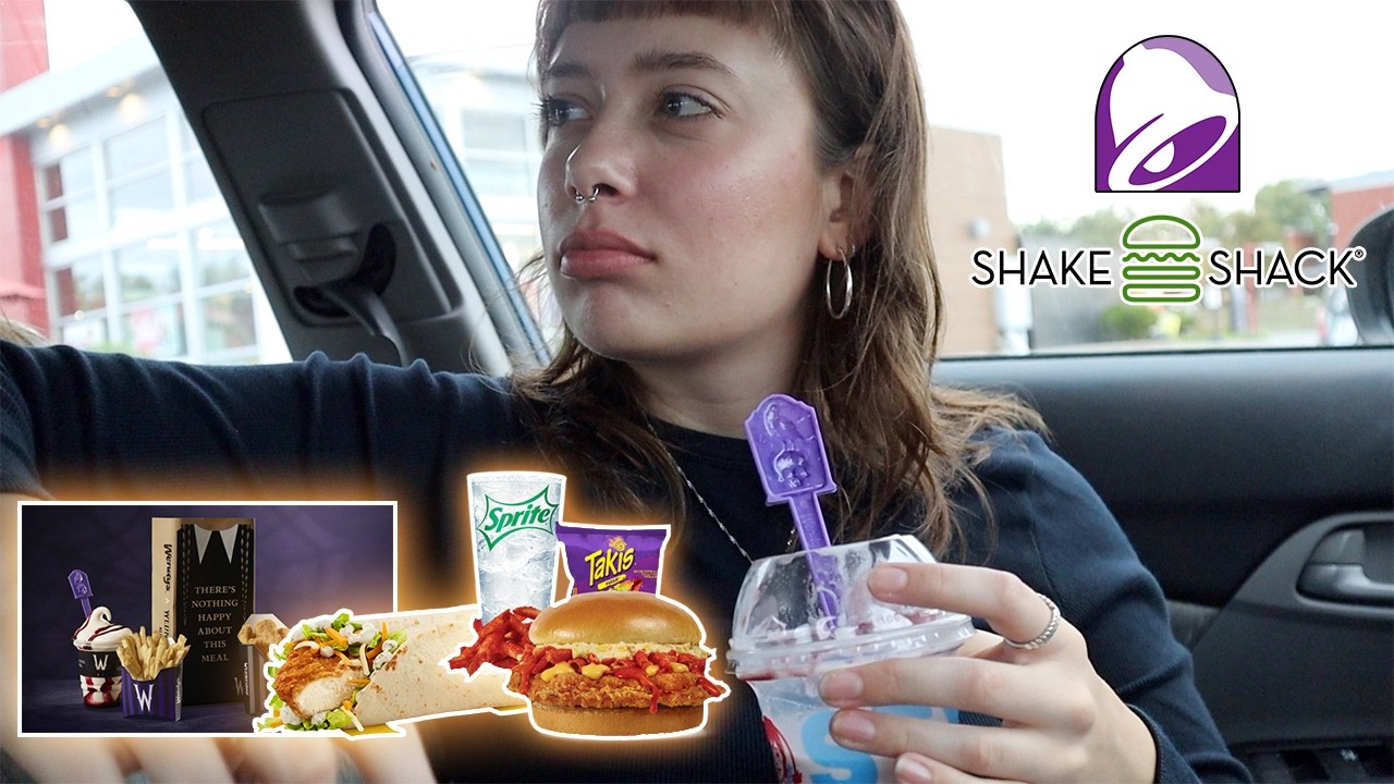 Trying NEW Fast Food Items!