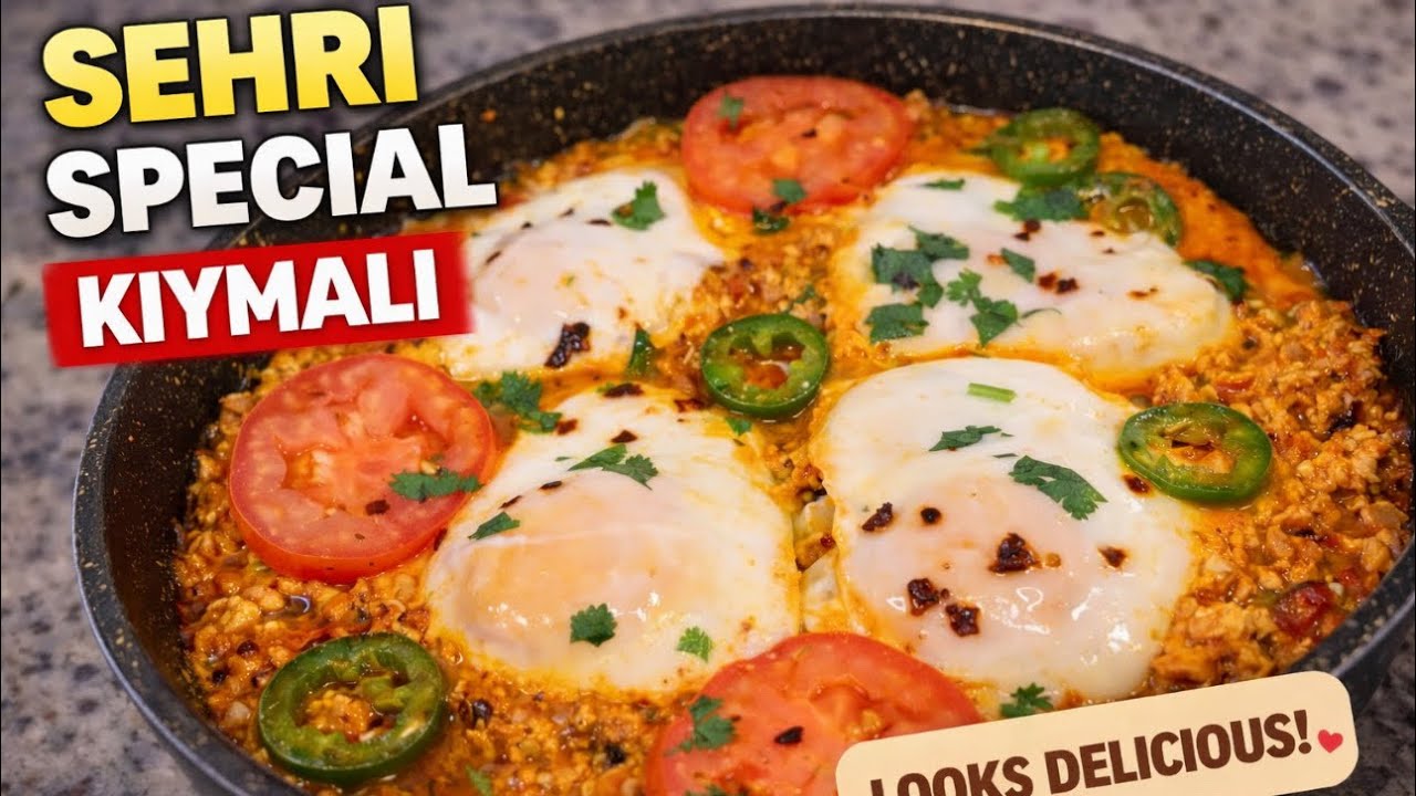 Ramadan Special Kiymali (Keema)Anda | Must Try Sehri SpecialQuick & Tasty Kiymali for Suhoor