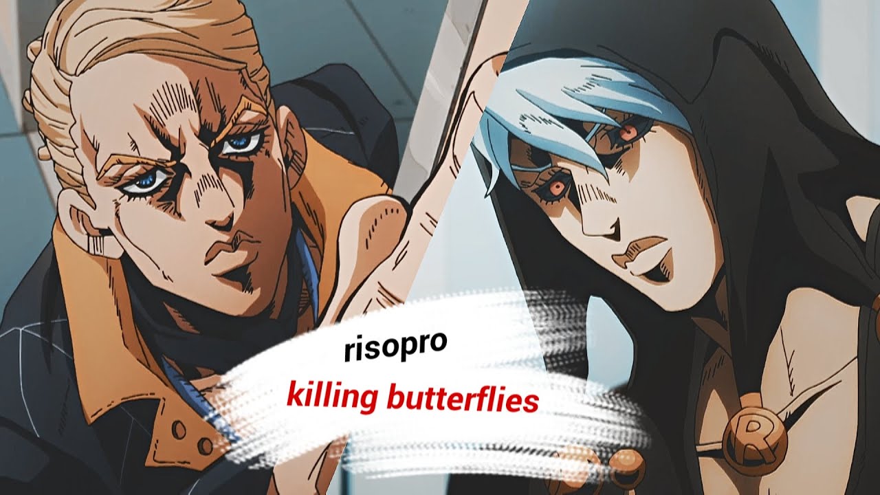risotto nero & prosciutto; killing butterflies